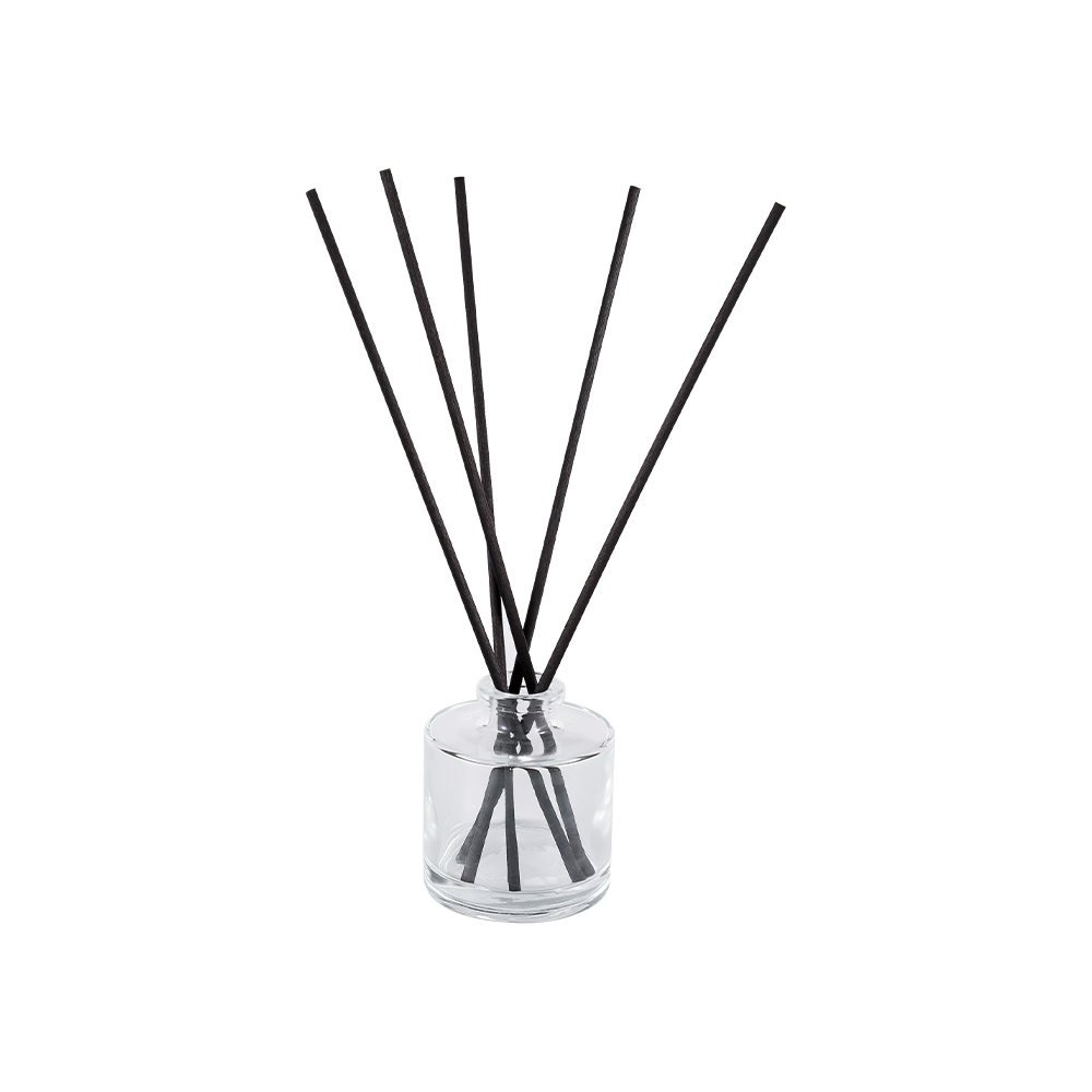 HJ-RX2108 নলাকার গ্লাস অ্যারোমাথেরাপি বোতল ফাইবার স্টিকার