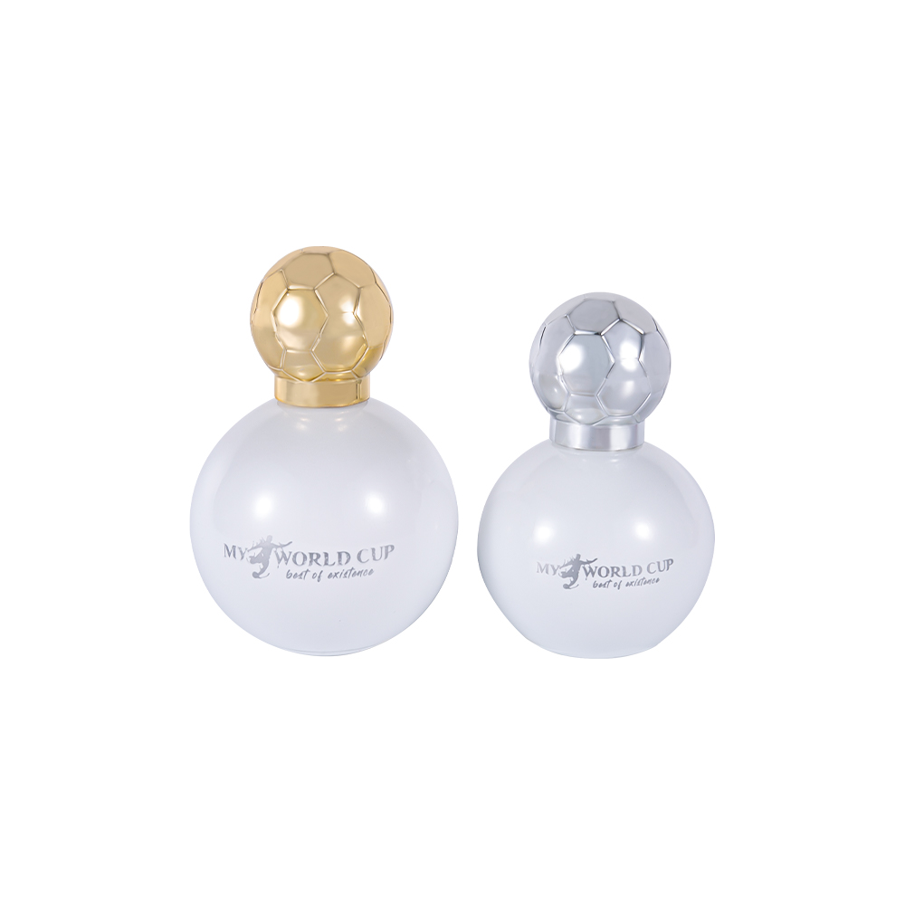 ফুটবল ক্যাপ সহ KY337-WJ2530 50ML ফুটবল গ্লাস পারফিউম বোতল
