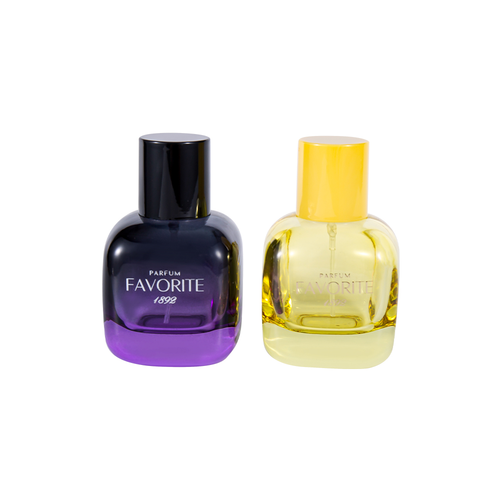 GC4869-WJ2531 50ML ডেকোরেটিভ গ্লাস পারফিউম বোতল পিপি ক্যাপ সহ, মাল্টি-ক্যাপাসিটি সিরিজ