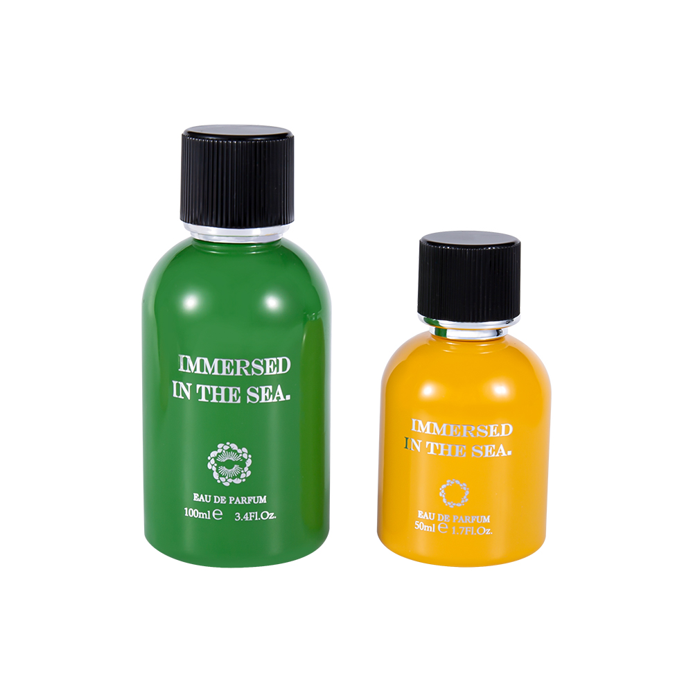 কালো পারফিউম ক্যাপ সহ GC4464-WJ2339 50ML ব্র্যান্ড নিউ ডেকোরেটিভ গ্লাস পারফিউম বোতল